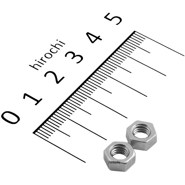 900075-S2 ポッシュ POSH ナットセット M5 ステンレス 2個入り