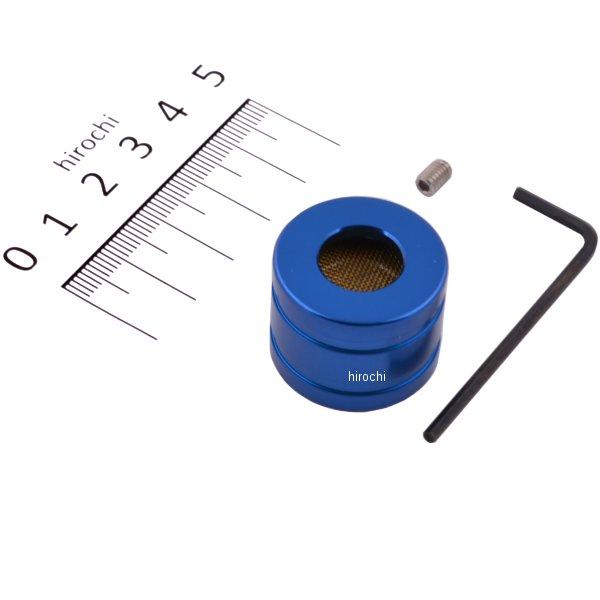 900122-01 ポッシュ POSH ブリーザーホースエンド 内径15mm 外径22mmホース用 青