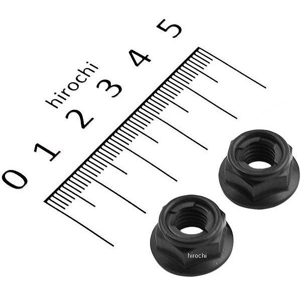 900158-K2 ポッシュ POSH フランジロックナットセット 汎用 M8 ステンレス 2個入り 黒