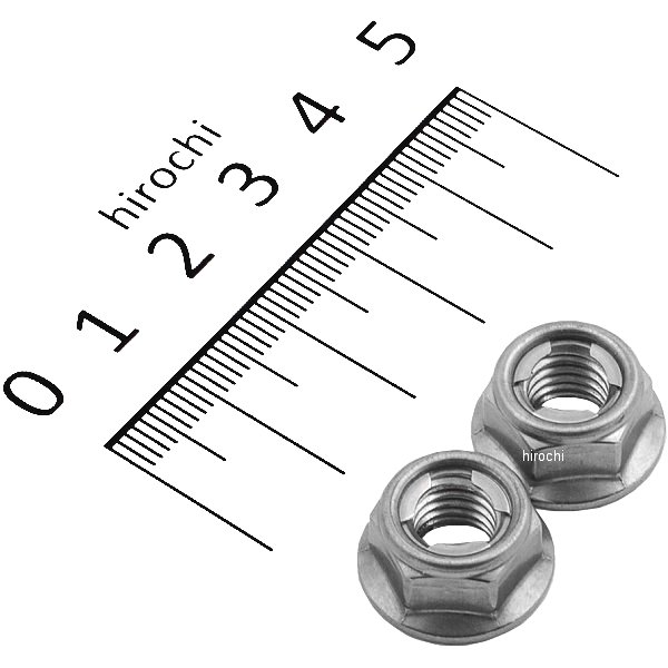 900158-S2 ポッシュ POSH フランジロックナットセット 汎用 M8 ステンレス 2個入り