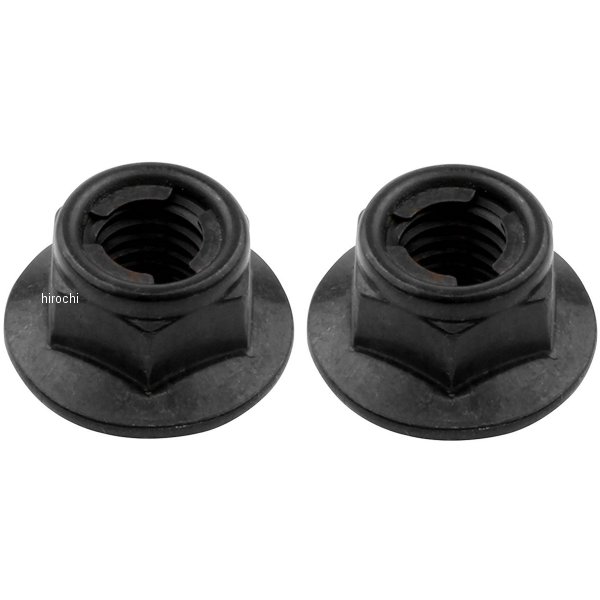 900355-K2 ポッシュ POSH フランジロックナット M5 黒 2個入り