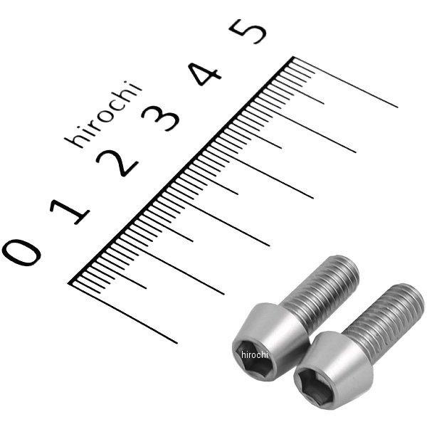 900615-T2 ポッシュ POSH テーパーキャップボルトセット 汎用 M6x15mm ステンレス 2本入り