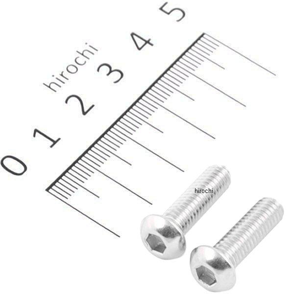900620-B2 ポッシュ POSH ボタンキャップボルトセット 汎用 M6x20mm ステンレス 2本入り