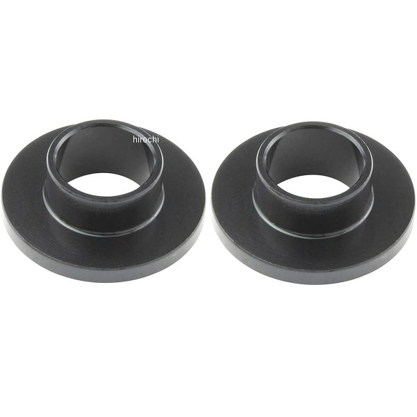 901008-06 ポッシュ POSH 内径変換アルミカラー M8-M10 黒 2個入り