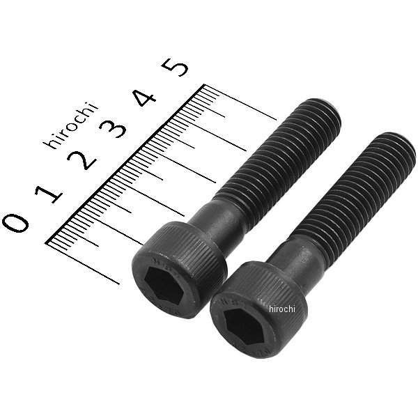 901045-K2 ポッシュ POSH ステンレスブラックキャップボルト M10X45 P1.5 黒 2個入り