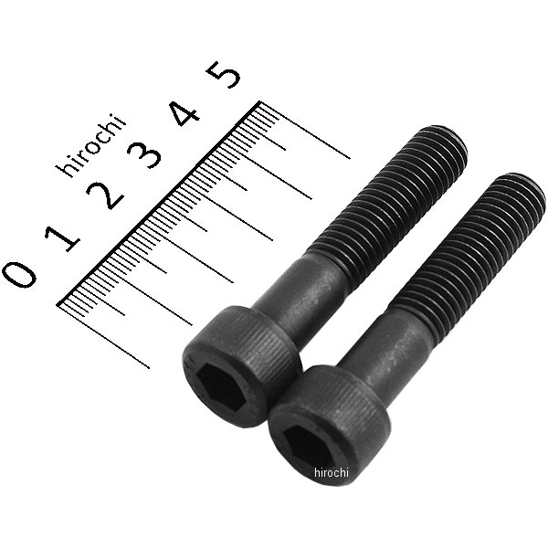 901050-K2 ポッシュ POSH ステンレスブラックキャップボルト M10X50 P1.5 黒 2個入り