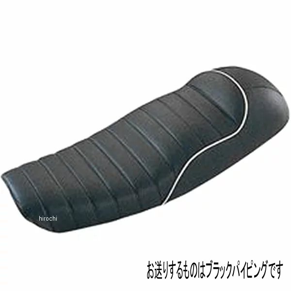 901100-20 ポッシュ POSH カフェ・スリーシート 08年以前 SR500、 SR400 ロールタイプ ノーマルタンク 黒パイピング