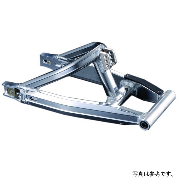 90213 Gクラフト エイプ50/100用 スイングアーム リンクレスタイプ2 トリプルスクエア 2cmロング