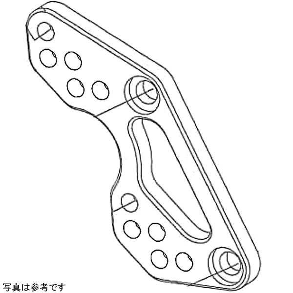 9022-H80-50 ビート BEET H/B RH Pプレート 17CBR250RR