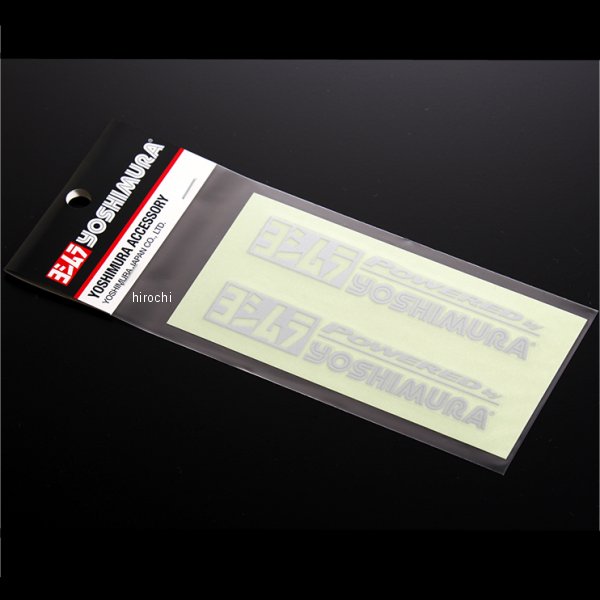 904-213-2300 ヨシムラ ステッカー シルバー 100mm