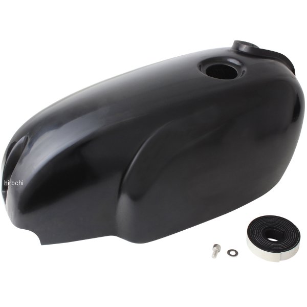 904200-20 ポッシュ POSH カフェ・ファイブタンクカバー 01年-08年 SR400 黒ゲルコート