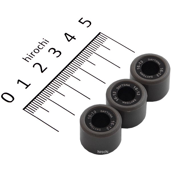 90425 デイトナ DWR ウエイトローラー DIO チェスタ TODAY/F ライブDIO-ZX 16×13 9.5g×3個セット