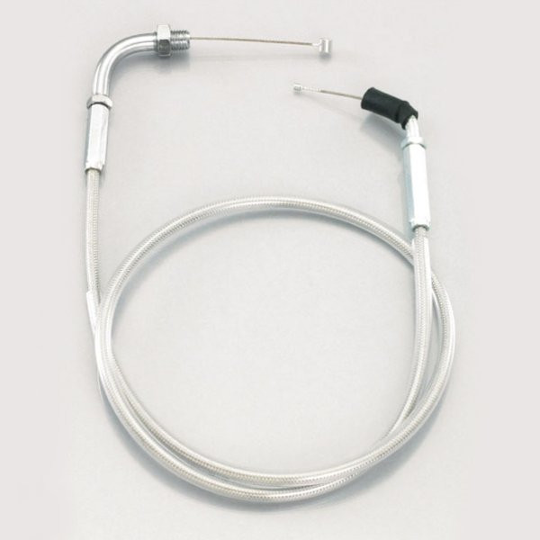 905-0551950 キタコ マルチスロットルケーブル 950mm ステンメッシュ