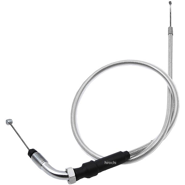 905-1083300 キタコ ステンレススロットルケーブル ノーマル長 ステンメッシュ モンキー/ゴリラ