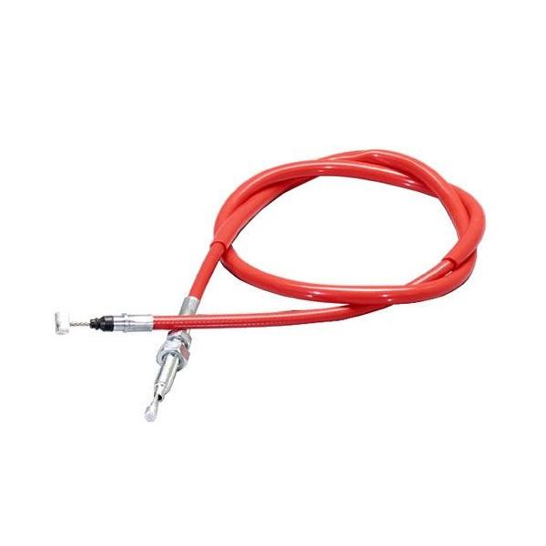 905-4022003 キタコ スロットルケーブル (ノーマルスロットホルダー用) VMφ26/PWKφ28 ビッグキャブレターキット用 レッド KLX110