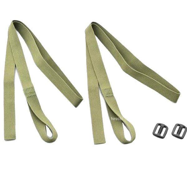 90598 ヘンリービギンズ HenlyBegins サドル MIL補修 固定ベルトセット