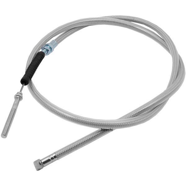 906-1013152 キタコ フロントブレーキケーブル レバー＆ホルダー用ステンメッシュ955mm