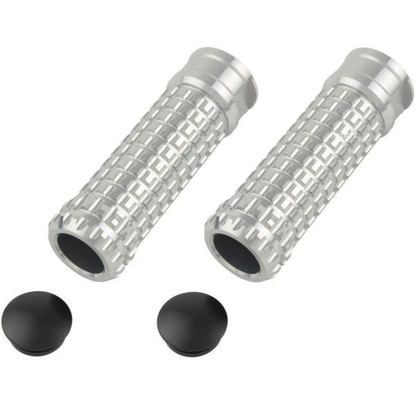 906015-03 ポッシュ POSH アルミマシンドステップバー モールド ストレート M8タップ シルバー