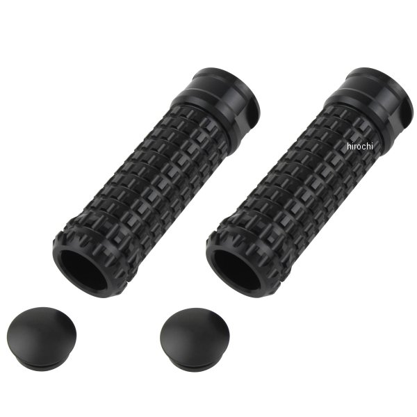 906015-06 ポッシュ POSH アルミマシンドステップバー モールド ストレート M8タップ 黒