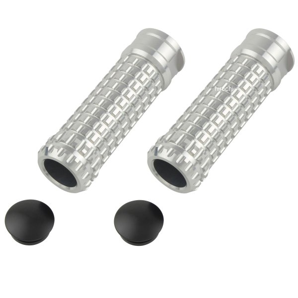 906016-03 ポッシュ POSH アルミマシンドステップバー モールド エグリ M8貫通穴 シルバー