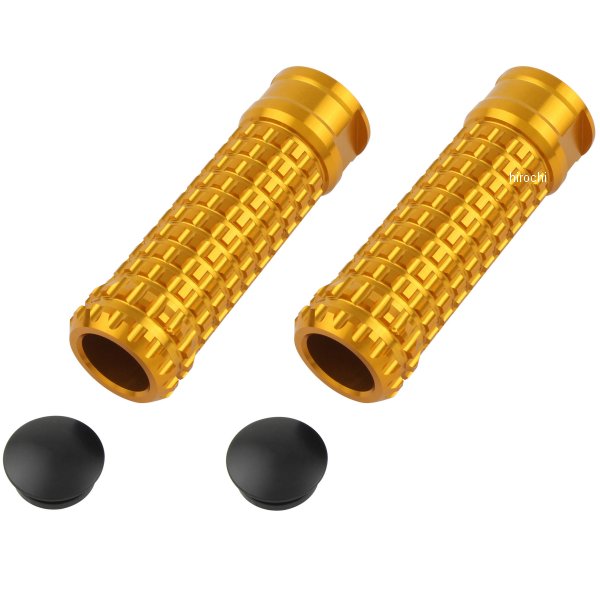 906016-04 ポッシュ POSH アルミマシンドステップバー モールド エグリ M8貫通穴 ゴールド