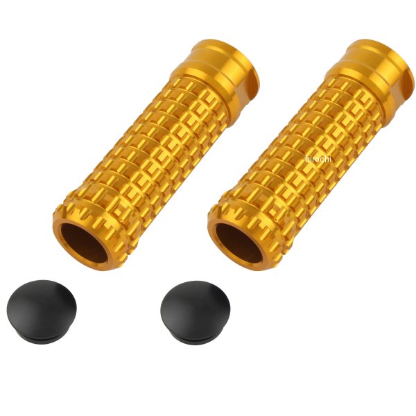 906017-04 ポッシュ POSH アルミマシンドステップバー モールド エグリ M8タップ ゴールド