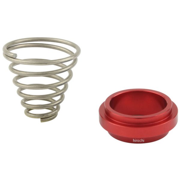 906018-02 ポッシュ POSH リアマスターリターンスプリング&スペーサー NSR50、NSF100 赤