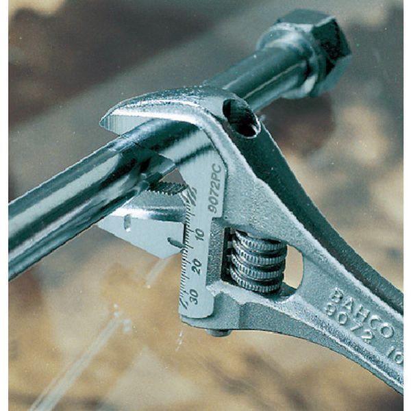 9070P スナップオン・ツールズ(株) バーコ パイプレンチ兼用モンキーレンチ 最大口開き21mm ブラック仕上げ