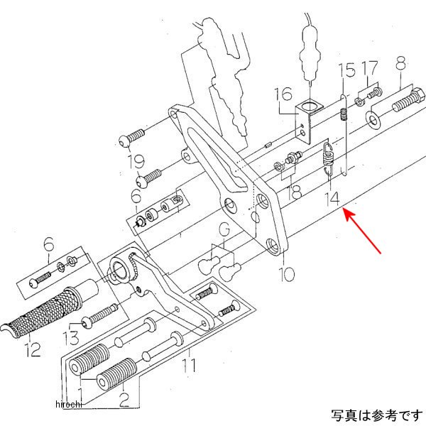 9072-003-00 ビート BEET リターンスプリング No3