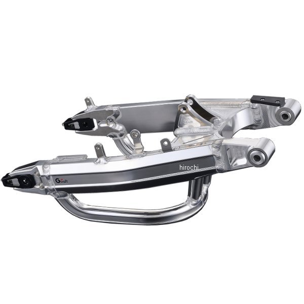 90736 Gクラフト トリプルスクエアミドルスイングアーム　+10cmロング スタビ付き 21年以降 グロム