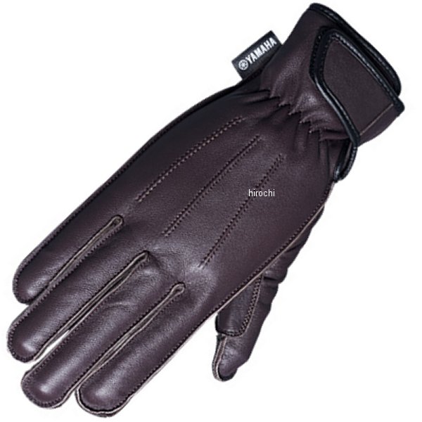 90792G071M00 ヤマハ純正 ワイズギア YAG66 ウォッシャブルレザーウインターグローブ ブラウン M