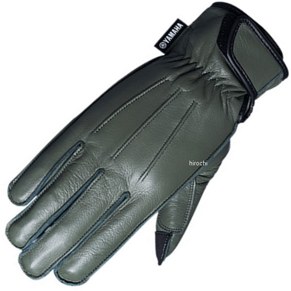90792G073M00 ヤマハ純正 ワイズギア YAG66 ウォッシャブルレザーウインターグローブ カーキ M