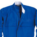 90792M011W00 ヤマハ純正 ワイズギア OM-711 コットンメカニックスーツ 青 Sサイズ