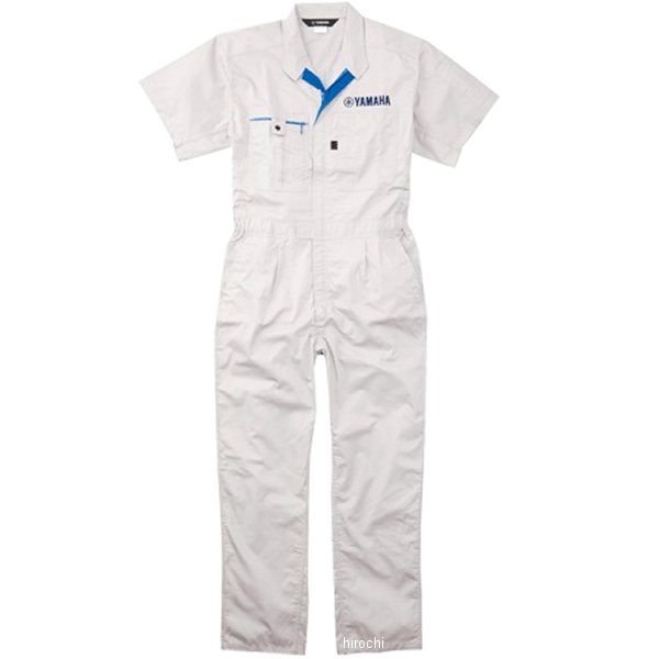 90792M041300 ヤマハ純正 ワイズギア WY-212 メカニックスーツショートスリーブ ライトグレー 3Lサイズ