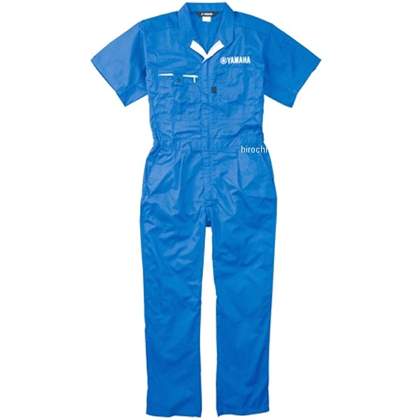 90792M042X00 ヤマハ純正 ワイズギア WY-212 メカニックスーツショートスリーブ 青 LLサイズ