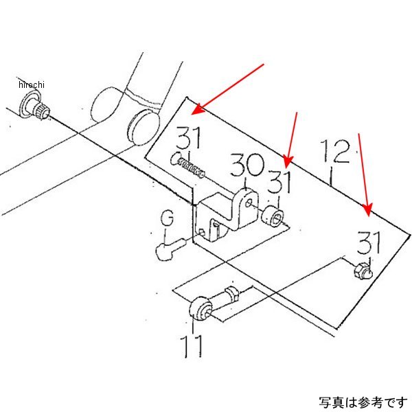 9087-K39-01 ビート BEET チェンジカムボルトASSY No2 ZRX4