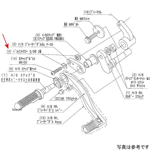 9099-K88-30 ビート BEET RH ジョイントカラーセット ESTRELLA