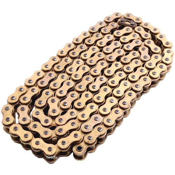 911013 NBS バイクパーツセンター ゴールドチェーン 420 (130L) クリップ