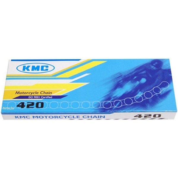 9110 KMC チェーン 420 (100L) クリップ