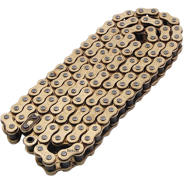 911111 NBS バイクパーツセンター ゴールドチェーン 428 (120L) クリップ