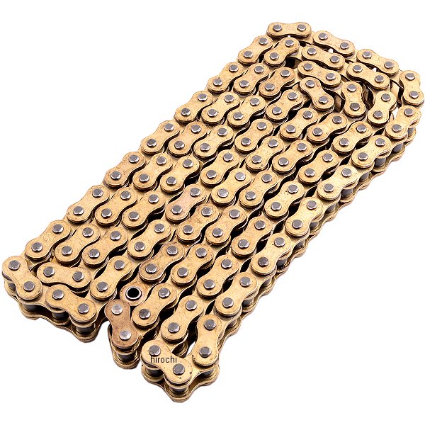 911112 NBS バイクパーツセンター ゴールドチェーン 428 シールタイプ 130L クリップ