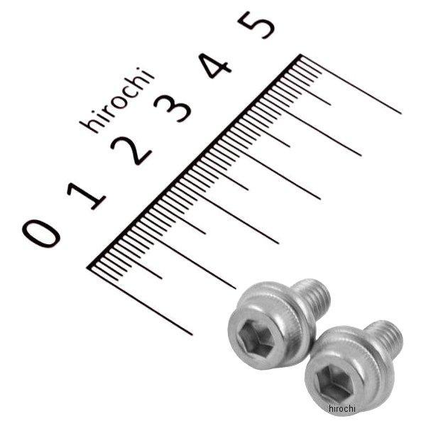 910610-S2 ポッシュ POSH フランジキャップボルトセット 汎用 M6x10mm ステンレス 2本入り