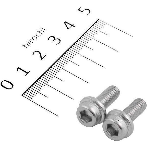 910615-S2 ポッシュ POSH フランジキャップボルトセット 汎用 M6x15mm ステンレス 2本入り