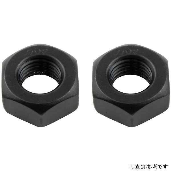 910910-K2 ポッシュ POSH ナットセット M10 P-1.25 ステンレス 黒 2個入り
