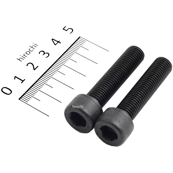 911045-K2 ポッシュ POSH ステンレスブラックキャップボルト M10X45 P1.25 黒 2個入り