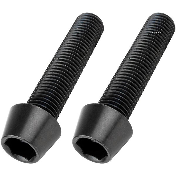 911045-T9 ポッシュ POSH ステンレスブラックテーパーキャップボルト M10X45 P1.25 黒 2個入り
