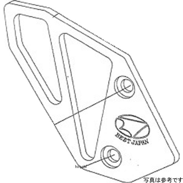 9120-Y53-20 ビート BEET RH ヒールガードプレート YZF-R25