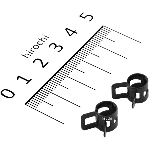 91239 デイトナ ワイドホースクリップ 7mm (2個入り)