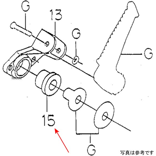 9138-K28-00 ビート BEET マフラーブッシュSET ZEPHYR750