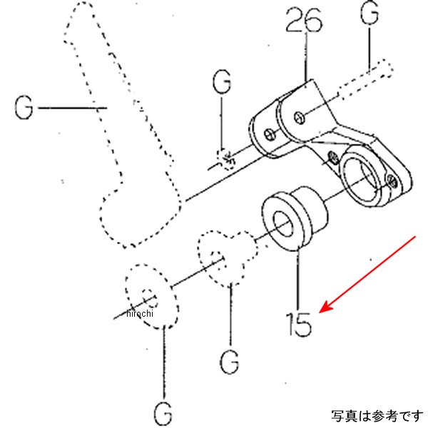 9138-K33-00 ビート BEET マフラーブッシュSET ZEPHYR1100
